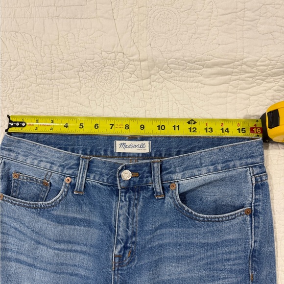 Madewell Classic Blue Straight Jeans / Women’s Size 27 - Picture 3 of 9